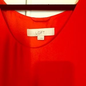 Loft orange dress !